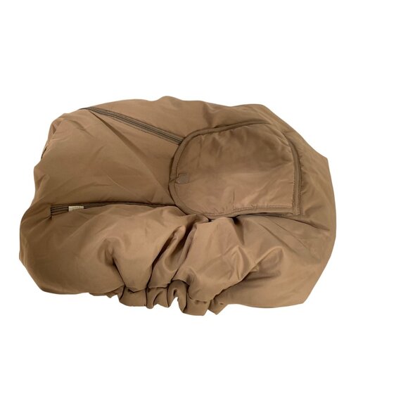 Cozy Cover Beige Tans Zip Up Carrier Cover infant Car Seat Cover khaki - Picture 2 of 5